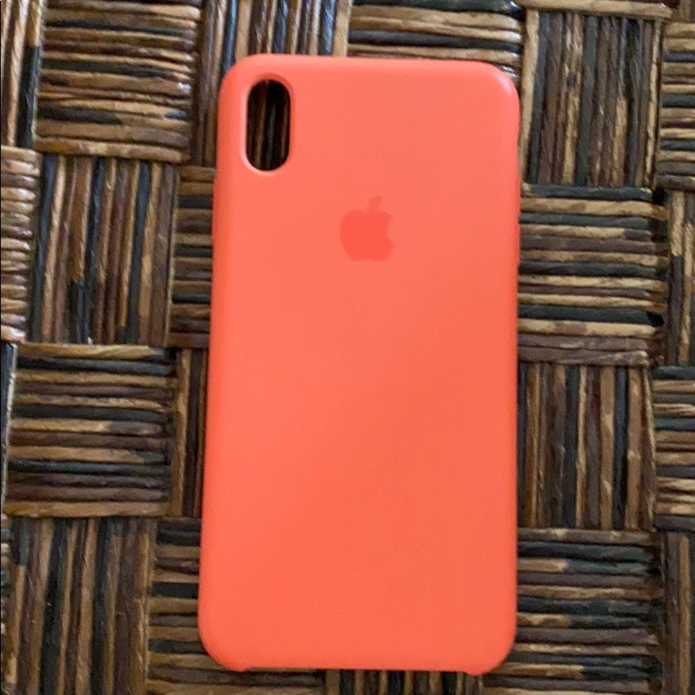 Iphone XS Max coral pink case